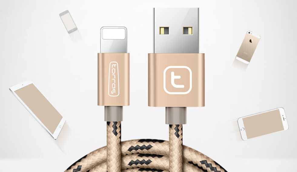 图拉斯iPhone6/6s/7/8/X加长手机充电线