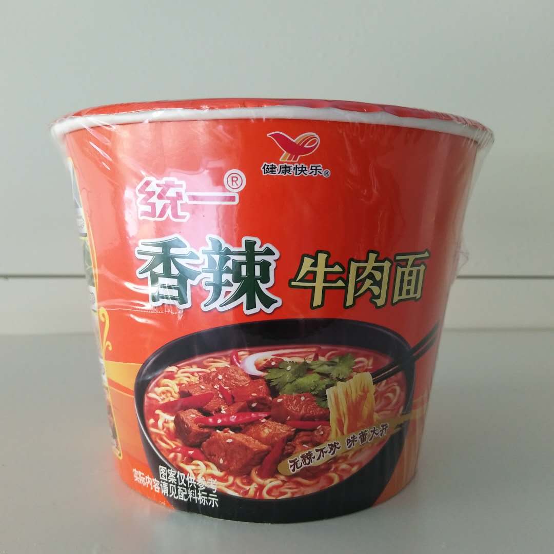 统一香辣牛肉面/桶